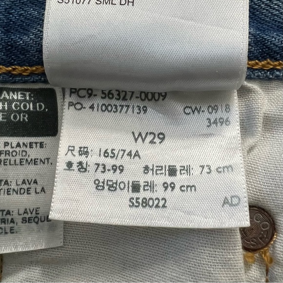 Levi’s limited 501 Womens High Rise Shorts Bin-E Rare Sz W29 (31in measurement) - Picture 7 of 10